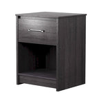 Table d'appoint de canapé multifonctionnelle en bois avec tiroir
