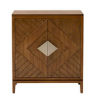 Buffet de rangement de ferme, armoire d'appoint en bois avec 2 portes pour le salon, le couloir, la chambre, la salle à manger