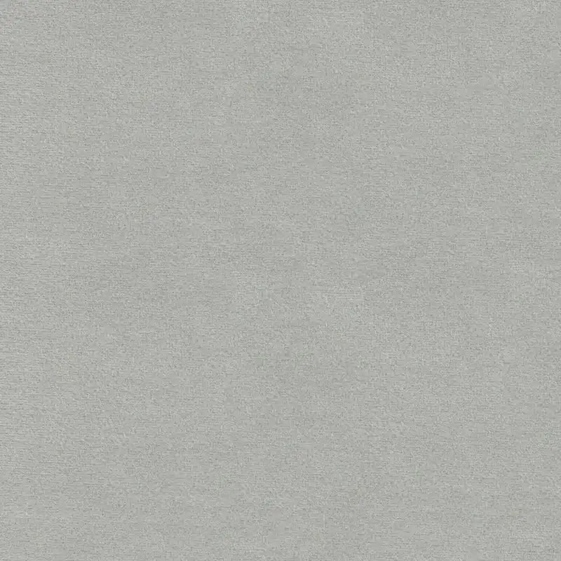 Banc de rangement canapé en velours gris tourterelle Arum