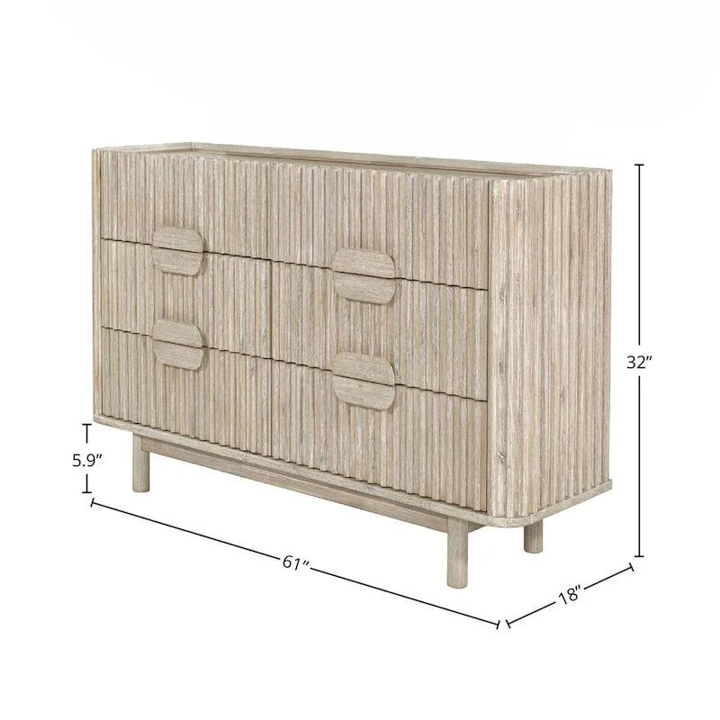 Commode 6 tiroirs Willow