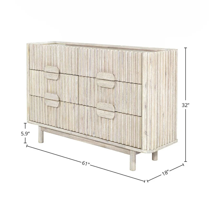 Commode 6 tiroirs Willow