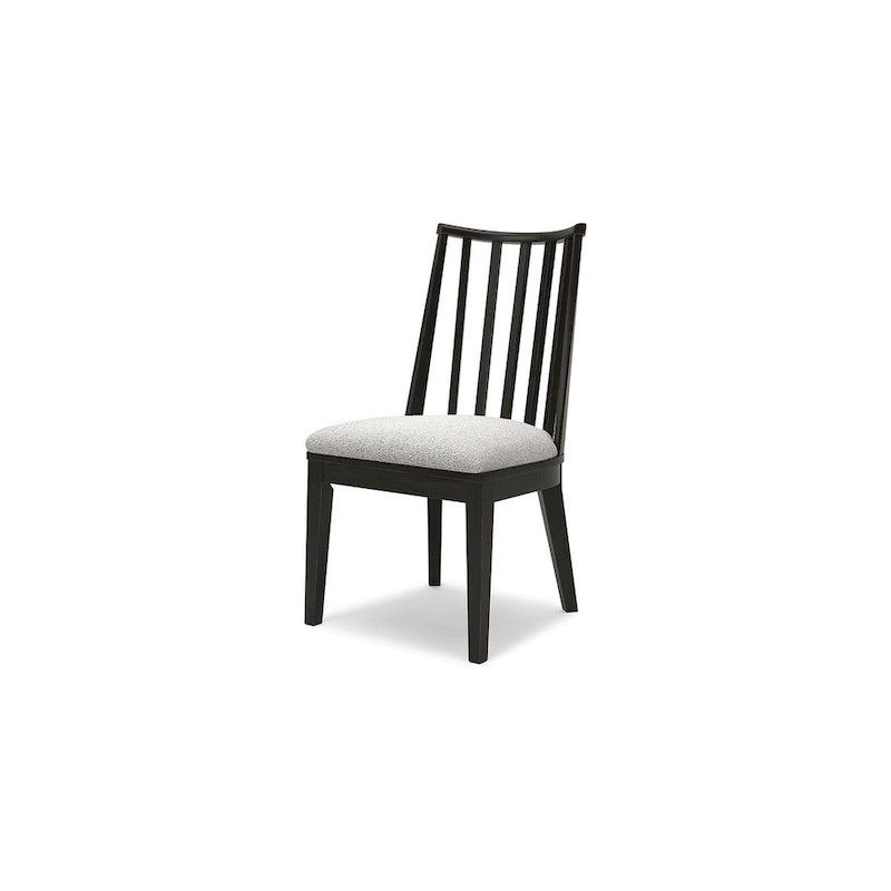 Chaise de salle à manger noire Galliden - 52 larg. x 59 prof. x 94 haut. (cm)
