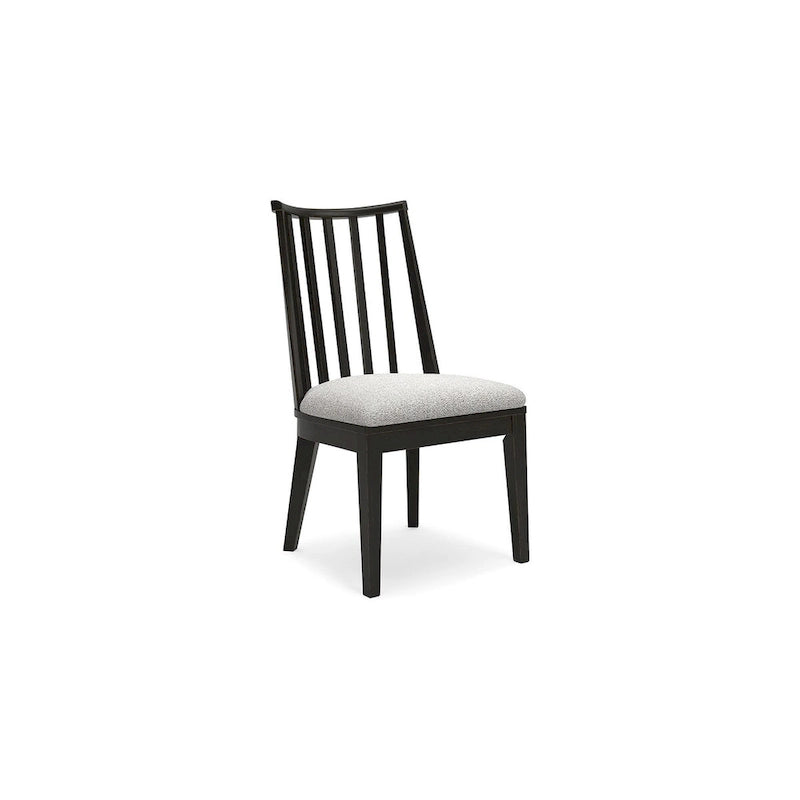 Chaise de salle à manger noire Galliden - 52 larg. x 59 prof. x 94 haut. (cm)