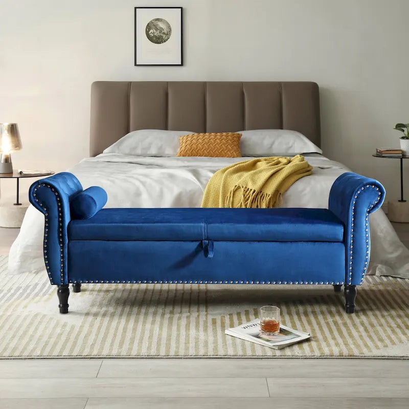 Banc de bout de lit rembourré