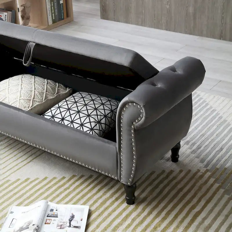 Banc de bout de lit rembourré