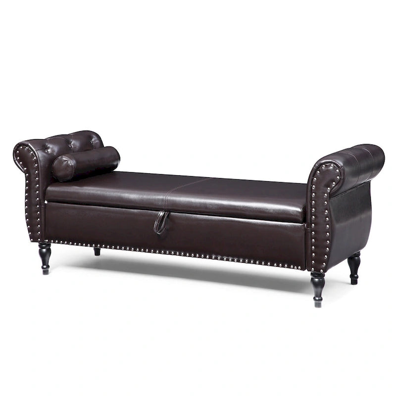 Banc de bout de lit rembourré