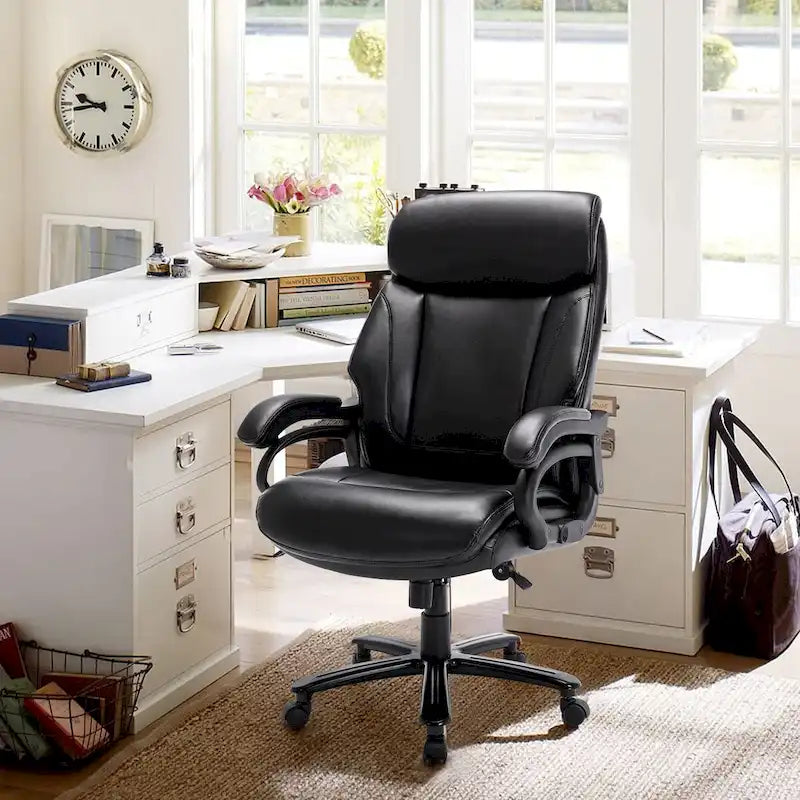 Fauteuil de bureau ergonomique grand dossier et grande taille 400 lb