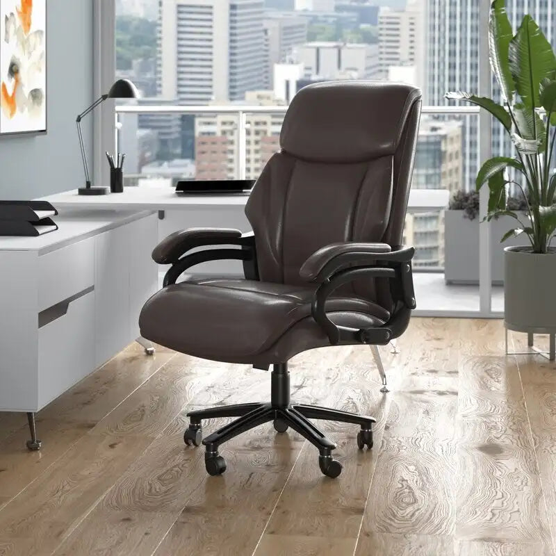 Fauteuil de bureau ergonomique grand dossier et grande taille 400 lb