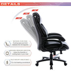 Fauteuil de bureau ergonomique grand dossier et grande taille 400 lb